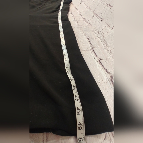 Frank & Oak Flowy Wide Leg Black V Neck Jumpsuit M - Picture 10 of 12